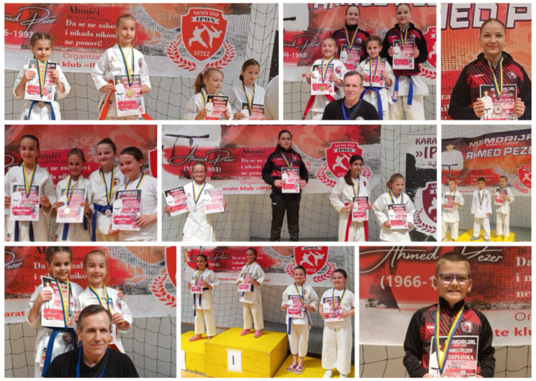 Karatisti zeničkog “INTERNACIONALA” osvojili 11 zlatnih, 8 srebrnih i 2 bronzane medalje