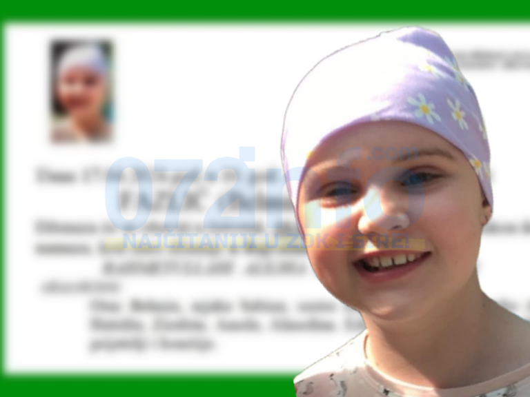TUGA OKOVALA ZAVIDOVIĆE: Preminula 10-godišnja Ilhana Fazlić