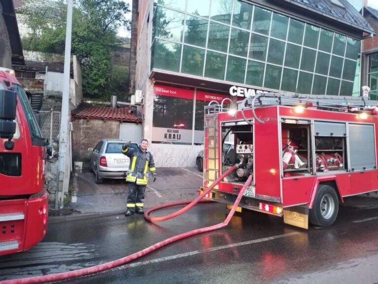 ZENICA: Jutros gorio jedan poznati ugostiteljski objekat!