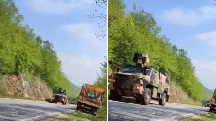 Šta se događa: Vojna vozila snimljena na putu prema Bjelašnici i Igmanu