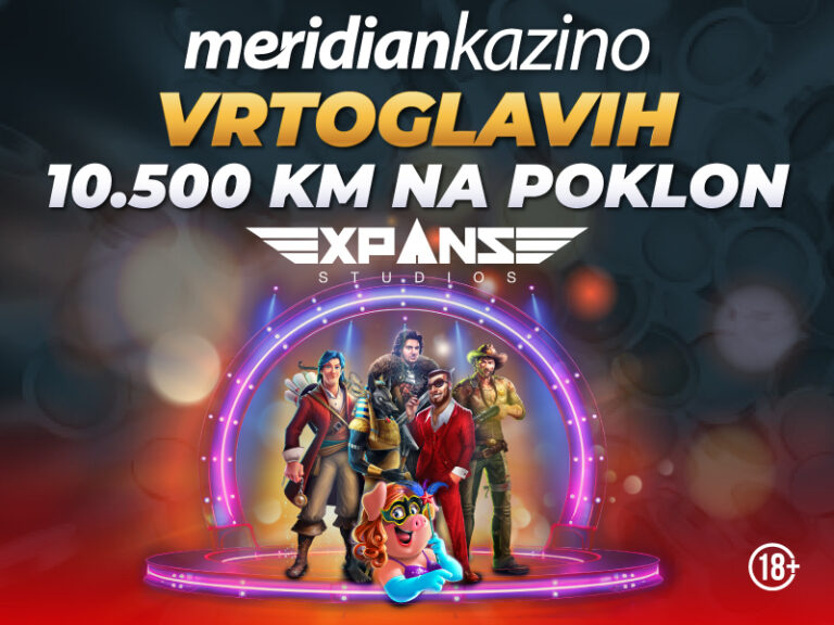 MERIDIAN DOMINACIJA: Istražuj Expanse slotove, čeka te 10.500 KM