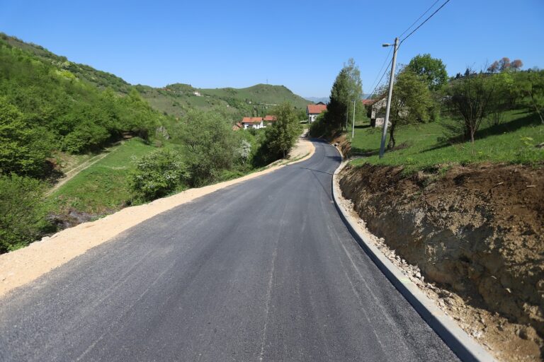 Završena rekonstrukcija na dionici ceste Donje Vražale – Gornje Vražale