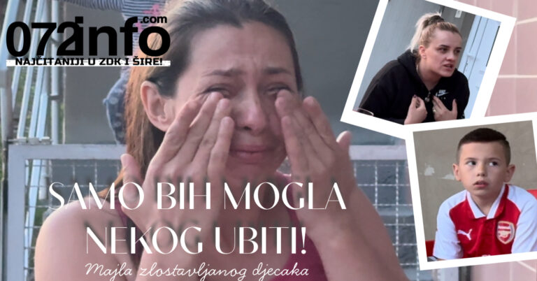 Majka zlostavljanog dječaka iz Zenice: Šutim i trpim, mogla bih nekog ubiti! (VIDEO)