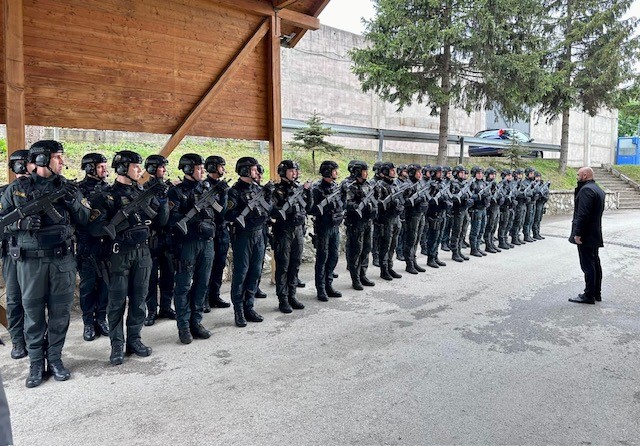 Ministar Isak sa najbližim saradnicima posjetio Specijalnu policijsku jedinicu Federalne uprave policije  Federalnog MUP-a
