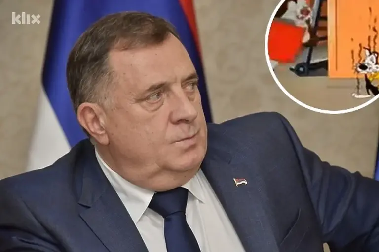 Dodik ponovo kritikovao Murphyja, ovaj put uz scenu iz kultnog crtanog filma