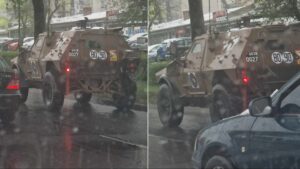 Pogledajte kakvo smo vojno vozilo snimili na ulicama Sarajeva!