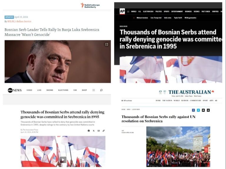 Dodikova bruka odjekuje svjetskim medijima: Negira genocid, veliča Putina, priziva Trampa…