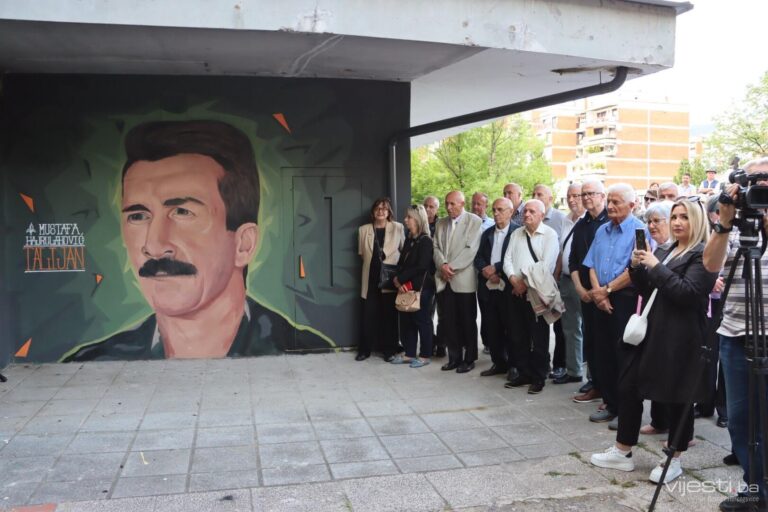 Mustafa Hajrulahović Talijan dobio mural u Sarajevu