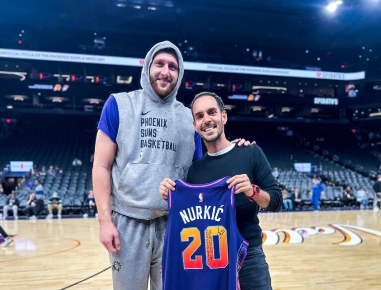 Robert Dacešin se susreo s Jusufom Nurkićem: “Nerealan osjećaj ljudi, sretno brate”