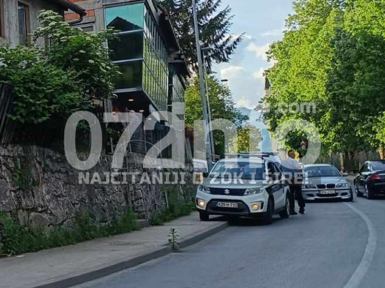 VIŠE POLICAJACA BLOKIRALO DIO ULICE U ZENICI: Evo šta kažu iz policije