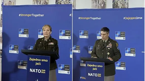 Primopredaja komandne dužnosti NATO štaba Sarajevo, Valas poručio: Zahvalan sam na prilici da se vratim u BiH nakon 23 godine