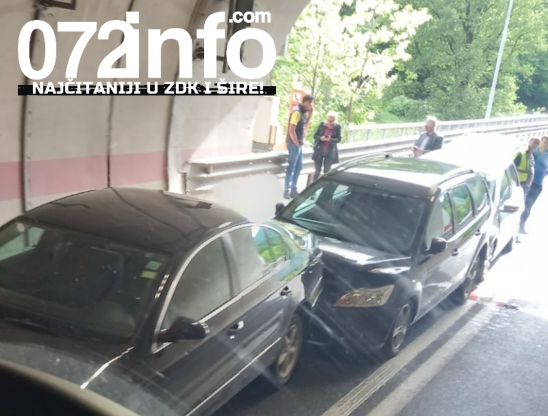 NESREĆA NA M-17 U VRANDUKU: Sudar više vozila