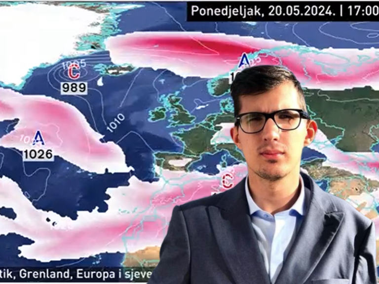 Olujno nevrijeme ide prema BiH, Sladić donosi detalje