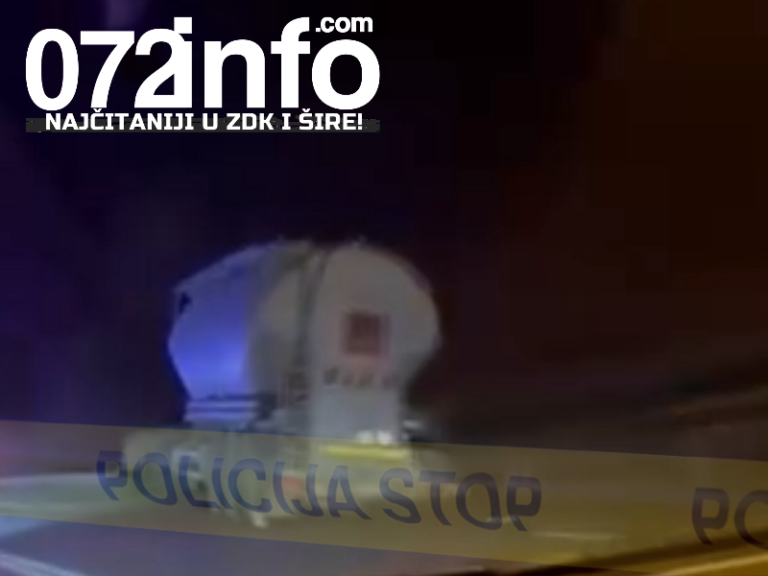 NESREĆA NA M-17: Kamion sletio s puta, policija na licu mjesta