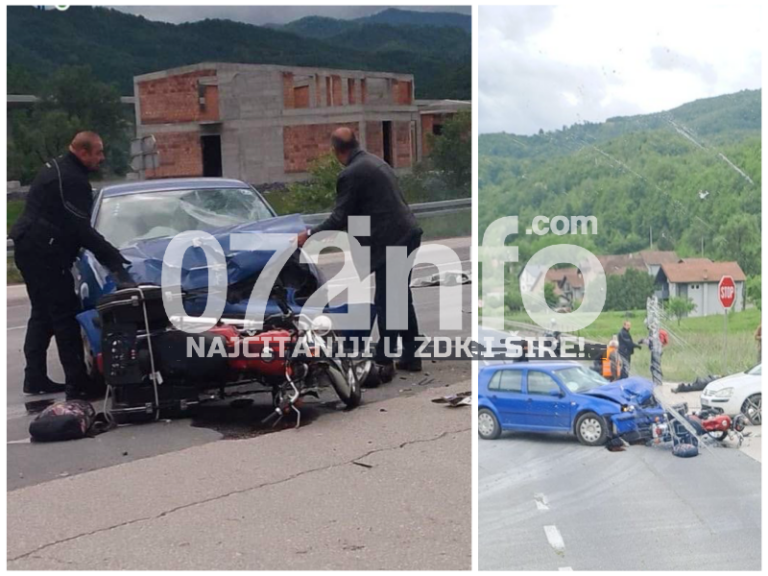 DETALJI TEŠKE NESREĆE NA M-17: Dvije osobe hitno prebačene u KB Zenica 