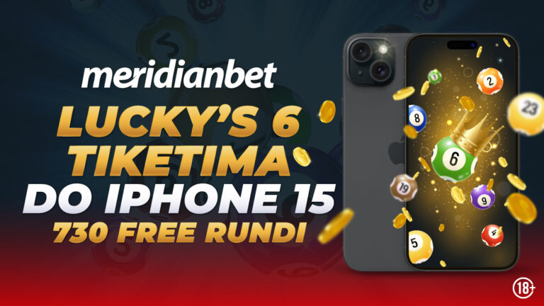 Igraj Lucky’s 6 u Meridianu i uzmi iPhone 15