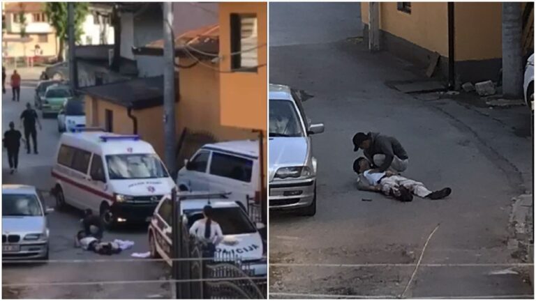 DRAMA U GRADU: Policija i hitna na terenu, čovjek leži na ulici