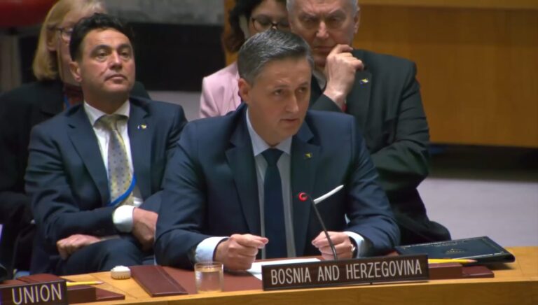 Obraćanje dr. Denisa Bećirovića na sjednici Vijeća sigurnosti UN u New Yorku, povodom Izvještaja visokog predstavnika o situaciji u BiH