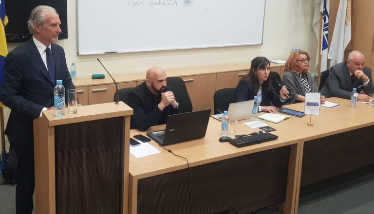 Na Policijskoj akademiji FMUP-a održana ceremonija otvaranja obuke iz oblasti rodno zasnovanog nasilja