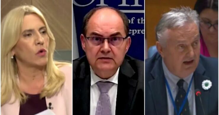 Zvaničnici RS optuživali Lagumdžiju da ne poštuje zakone, Šmita da se obraća u ličnom svojstvu, a sve to je radila Cvijanović