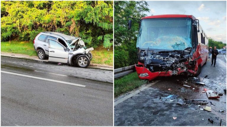 TEŠKA NESREĆA: Jedno poginulo, 30 povrijeđeno, bus i džip neprepoznatljivi