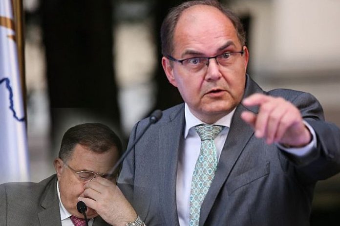 Da li će Schmidt svjedočiti protiv Milorada Dodika?