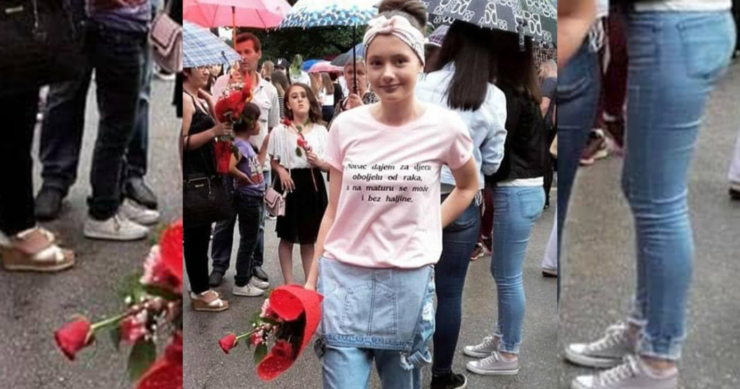 Djevojčica iz Kaknja na maturi prošetala u hlačama i majici: “Novac dajem za djecu oboljelu od raka”