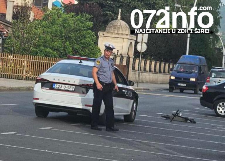 Zeničanin pao sa trotineta, zadobio teške povrede (FOTO)