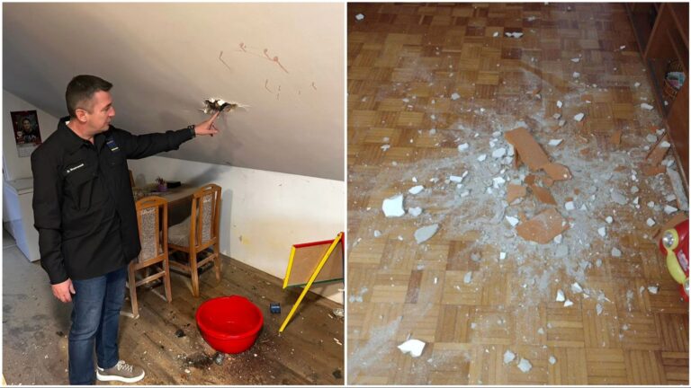 Na kuću pala neeksplodirana raketa: Puka sreća što nije bilo žrtava