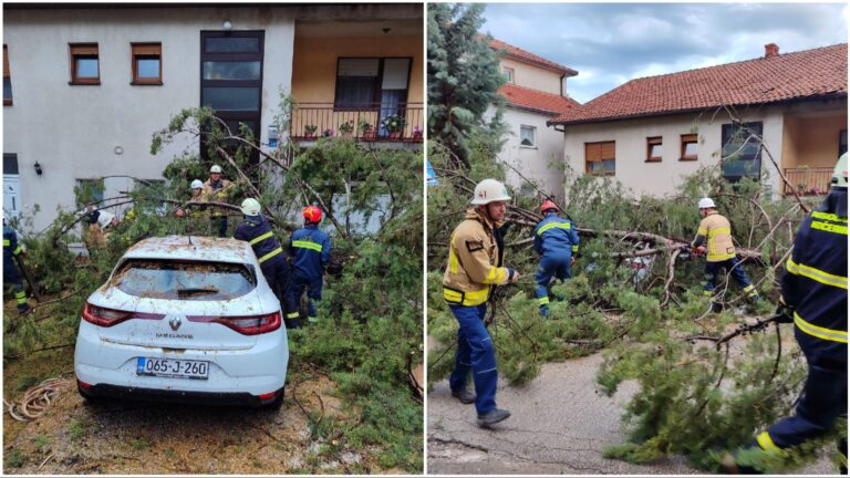 Nakon velikog nevremena: U hercegovačkom gradu proglašeno stanje prirodne nesreće!