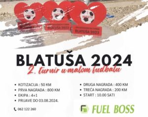 ZENICA: U nedjelju turnir u malom nogometu “Blatuša 2024”