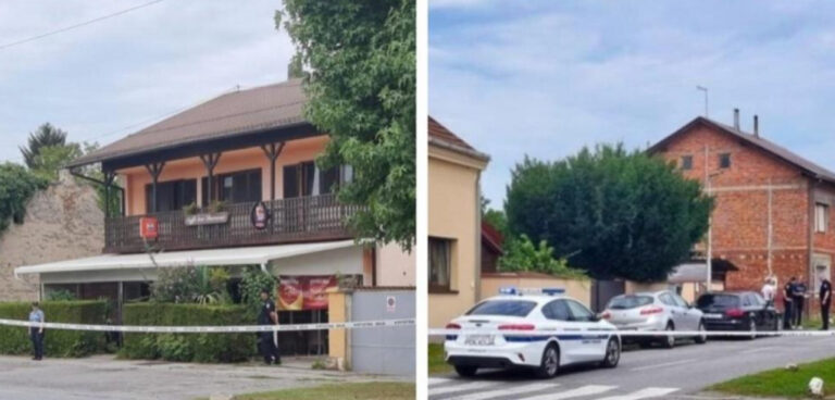 Prve fotografije s mjesta zločina koji je šokirao Hrvatsku: Nakon masakra ubica uhapšen, gradom odzvanjaju sirene