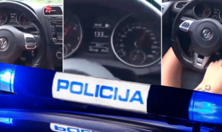 Policija u BiH još jednom efikasno i brzo reagovala: Privedena vozačica koja je vozila 130 km/h