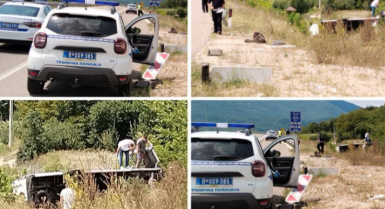 Više od 30 osoba povrijeđeno nakon što se prevrnuo kombi s 50 migranata