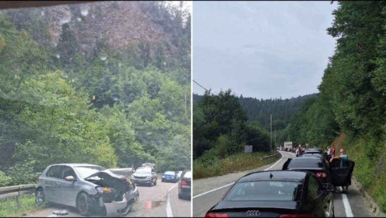 Teška nesreća kod Kladnja: Povrijeđeno više osoba, nastale velike gužve