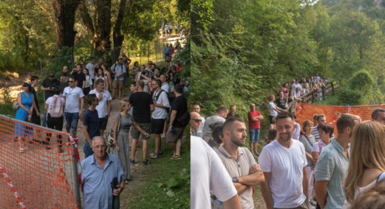 Ne damo Unu! Građani se okupili zbog izgradnje hidrocentrale na izvoru rijeke