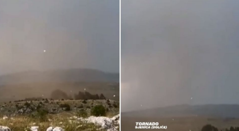 “Tornado uništio selo u Srbiji: Dramatični snimci oštećenih kuća uzburkali javnost.”