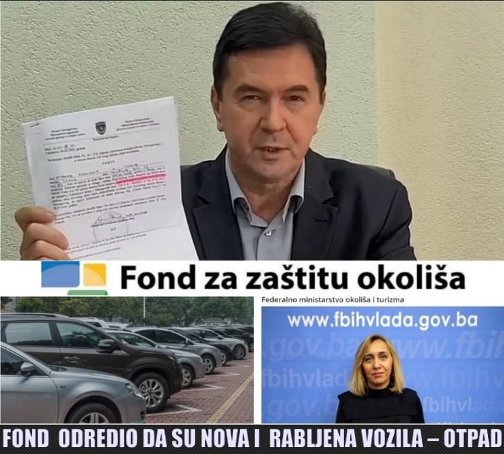Advokat Mirnes Ajanović: Fond za zaštitu okoliša FBiH nepravilno tretira nova i rabljena vozila kao otpad