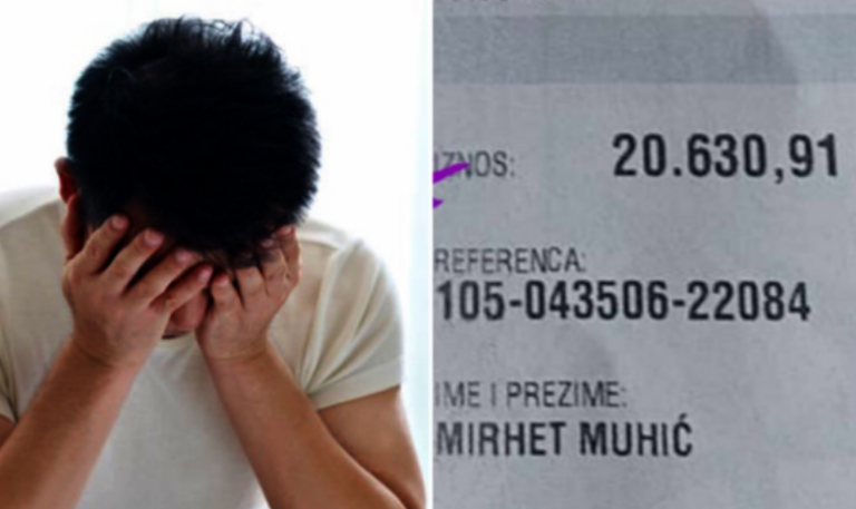 I OVO JE BIH: Dobio račun za struju od 20.630 KM?!