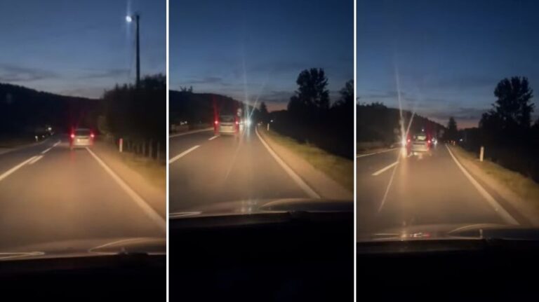 Opasna vožnja u BiH: Umalo je došlo do tragedije