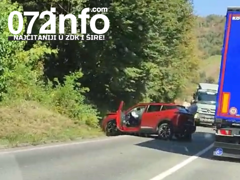 Saobraćajna nesreća u Begovom Hanu: Sudar na M-17 izazvao obustavu saobraćaja”