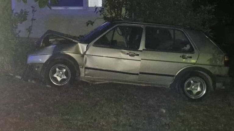 Golf 2 se zabio u drvo, vozača pronašli bez znakova života