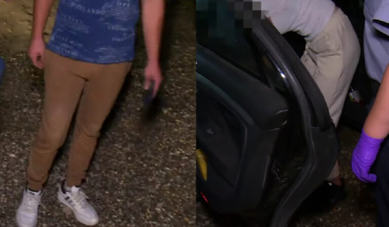Mladić i djevojka bili u zamagljenom automobilu, policija ih prekinula (VIDEO)
