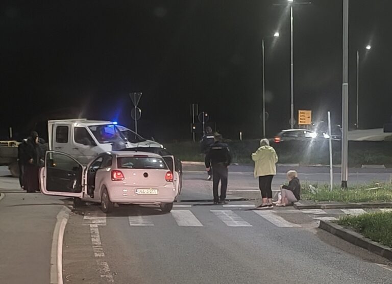 Saobraćajna nesreća u Nemili, policija na licu mjesta