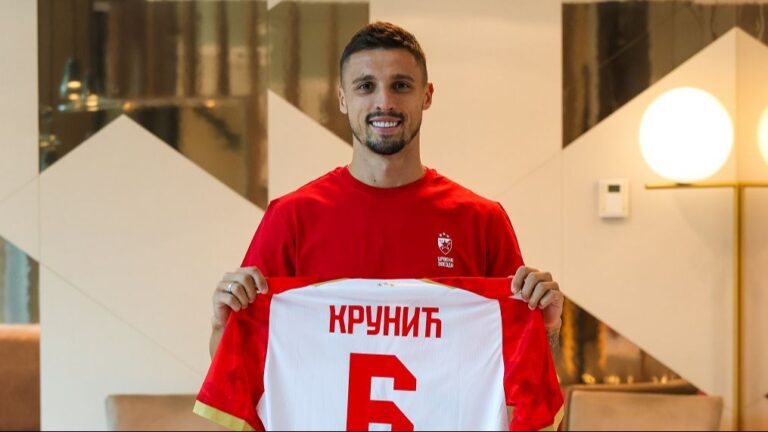 Krunić nije krio sreću nakon potpisa za Zvezdu: Ostvario sam san, hvala Bogu na tome