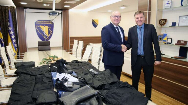 Primopredaja donacije SP Njemačke Graničnoj policiji BiH u vrijednosti od 716 523 KM