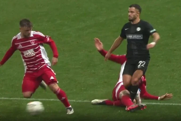 Pogledajte užasan start s leđa na Gazibegoviću, nogometaš Bresta prošao samo sa žutim kartonom