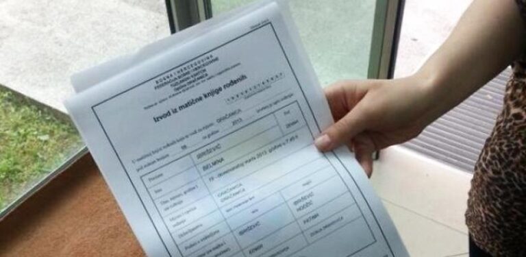 Zbog rodnog lista građani BiH moraju uzeti slobodan dan i putovati kilometrima