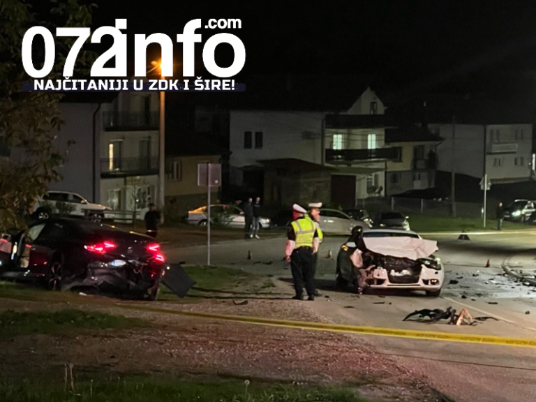 Težak udes kod Jelaha: Sudar tri automobila
