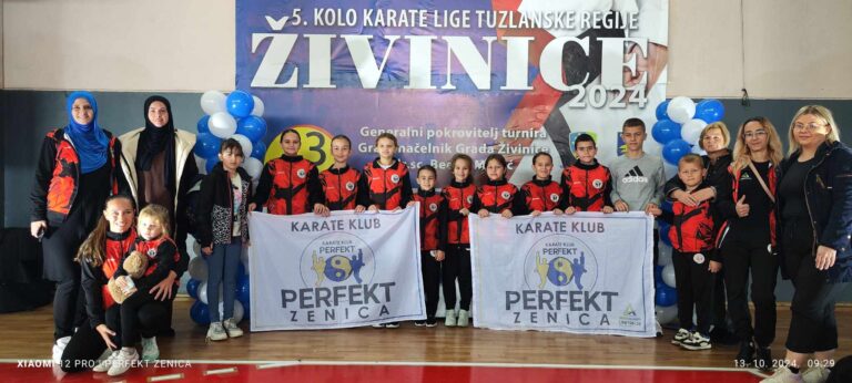 Karate klub Perfekt Zenica učestvovao na dva turnira u Tuzli i Živinicama